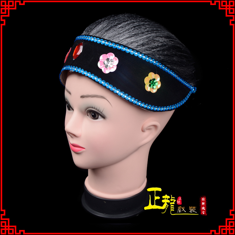 清水老旦媒婆穷老太婆假发套 老旦头套