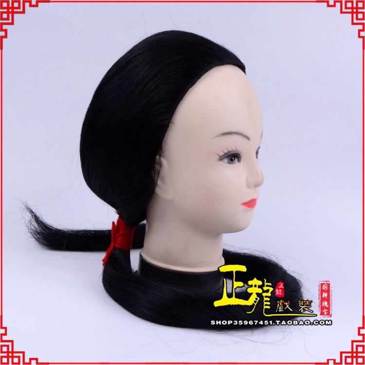 清水古装影视演出头套花旦假发 真发古装发