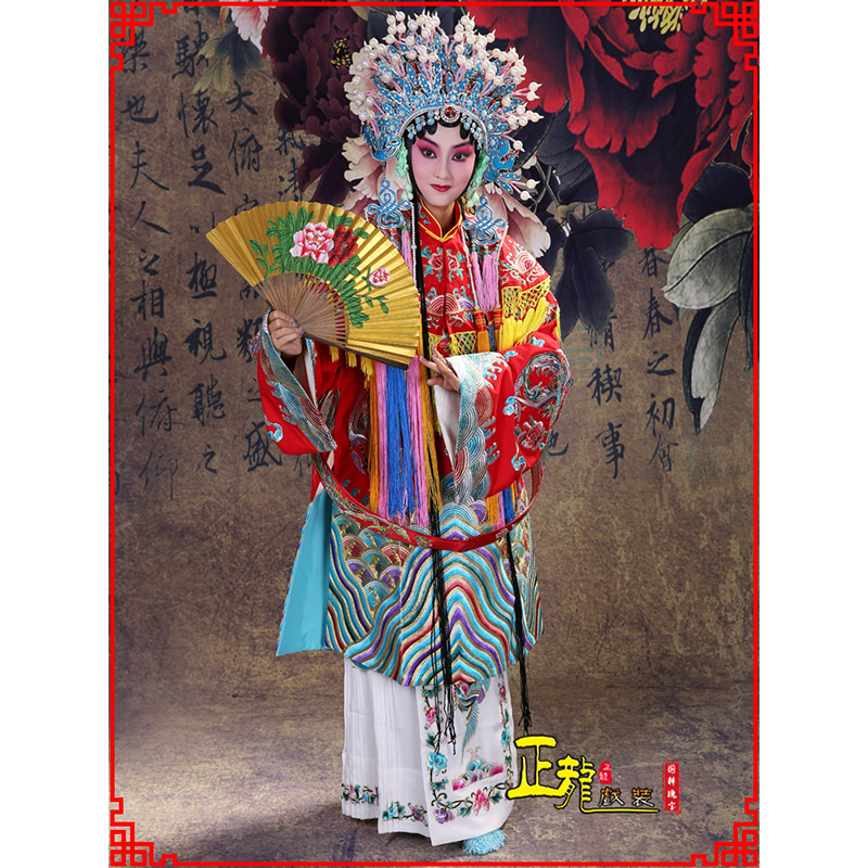 清水凤袍杨贵妃贵妃醉酒 软绉团凤女蟒